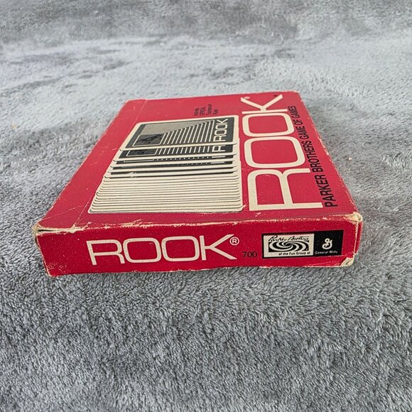 Vintage Rook Card Game 1972 Parker Brothers Red Box Complete With Instructions - Picture 3 of 6